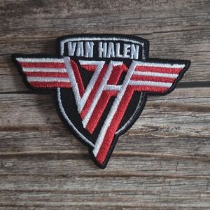 Van Halen Heavy Metal Rock Vintage 80's 90'S Embroidered Iron on Patch